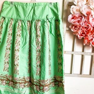 Tea length women skirt